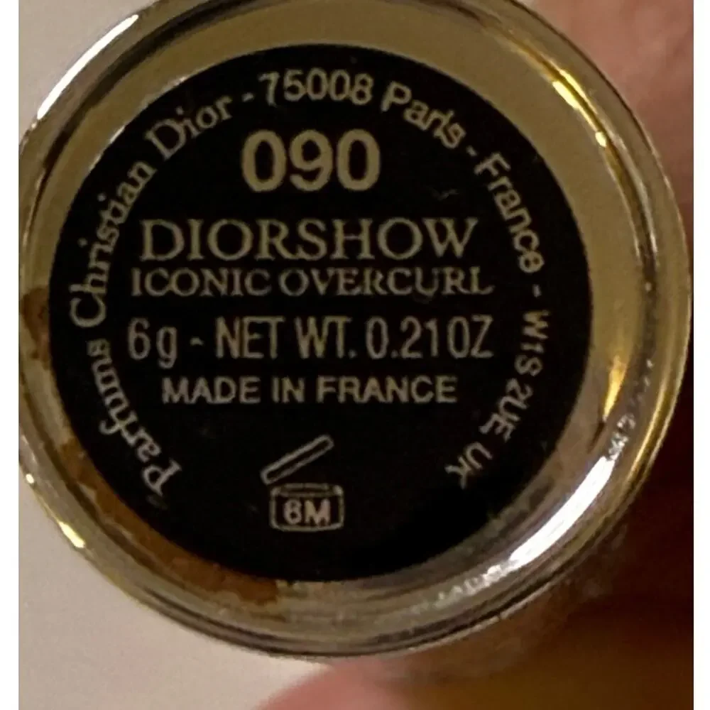 Dior Diorshow Iconic Overcurl Mascara - 090 BLACK - NEW no box